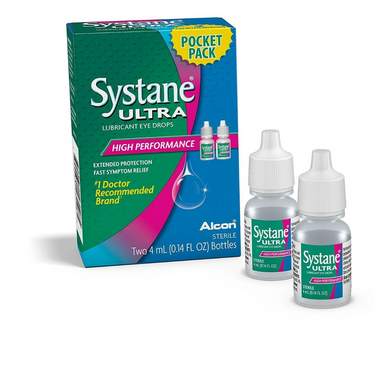 Systane Ultra Lubricant Eye Drops High Performance 2 Packs